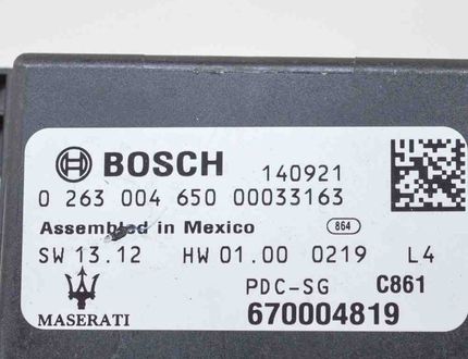 MASERATI Quattroporte 6 generation (2012-2024) PDC parkeringsavståndskontrollenhet 0263004650,670004819 15473577