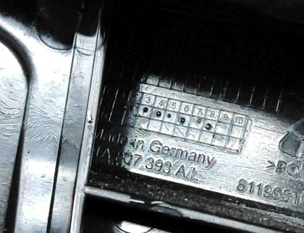 VOLKSWAGEN ID.5 1 generation (2021-2023) Bakre vänster stötfångarfäste 11A807393A 23088201