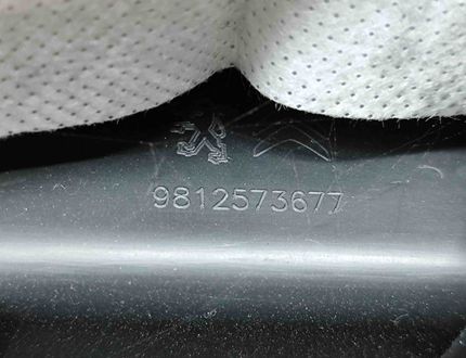 PEUGEOT 3008 2 generation (2017-2023) Trunk Lock Trim 9812573677 29847072