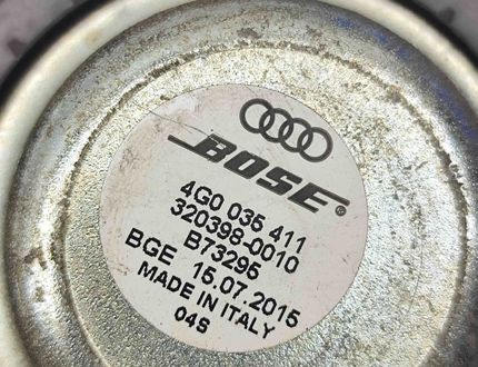 AUDI A6 C7/4G (2010-2020) Ljudhögtalare för höger bakdörr 4G0035411 31693304