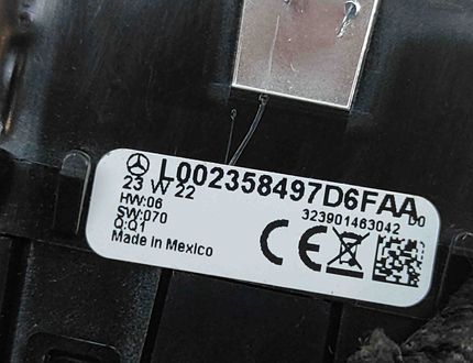 MERCEDES-BENZ GLE W167 (2019-2024) USB A2238204503 32593257