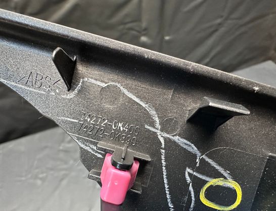 TOYOTA Hilux 8 generation (2015-2024) Bakre höger dörrfönsterkontrollbrytare 742720K400,742720K390 33031745