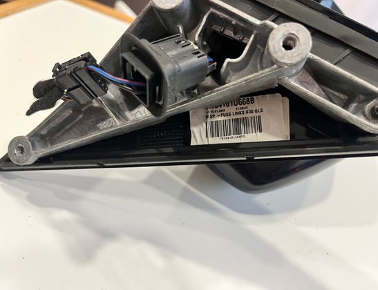 BMW 5 Series G30/G31 (2016-2023) Vänster sidospegel f0184101u668b 32880687