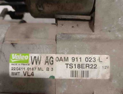 VOLKSWAGEN Caddy 3 generation (2004-2015) Startmotor 0AM911023L,2204110167 30356830
