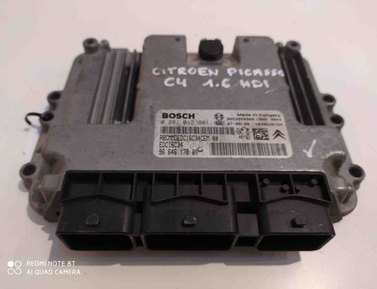 CITROËN C4 1 generation (2004-2011) Motorstyrenhet ECU 0281012981 28604199