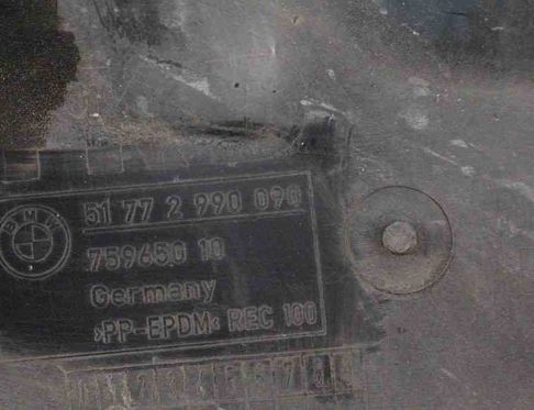 BMW X1 E84 (2009-2015) Fram höger Inner Arch Liner 2990090 30975374