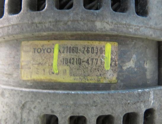 TOYOTA RAV4 3 generation (XA30) (2005-2012) Generator 2706026030,70452104771 33012103