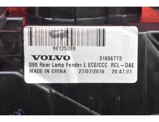 VOLVO S90 2 generation (2016-2023) Vänster bakljus bak 31656773 32965169