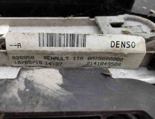 RENAULT Zoe 1 generation (2012-2023) Kylningsdelar 214819480R,945002400 26495623