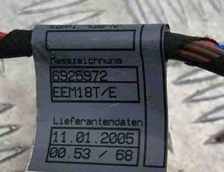 BMW 5 Series E60/E61 (2003-2010) Vänster främre dörrkablar 6925972,11012005,005368 22989685