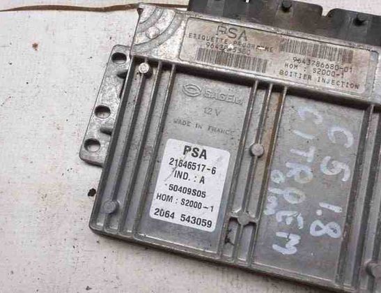 CITROËN C5 2 generation (2008-2017) Motorstyrenhet ECU 9643915380 21490855