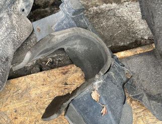 AUDI A6 C8/4K (2018-2024) Främre Vänster Inner Arch Liner 4F0821133H 32960876