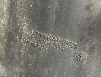 MERCEDES-BENZ E-Class W211/S211 (2002-2009) Främre Vänster Inner Arch Liner A2116981330 32971136