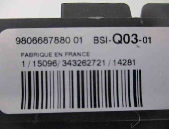 CITROËN C3 Picasso 1 generation (2008-2016) Motor ECU Set 9804127280,9666681180,9806687880 32491383