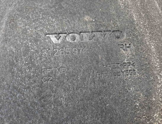 VOLVO V40 2 generation (2012-2020) Fram höger Inner Arch Liner 31265974 25206082