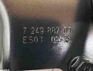 BMW 5 Series F10/F11 (2009-2017) Främre höger motorhuvsgångjärn 7249888,7249887 32207187