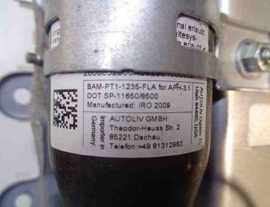 BMW 7 Series F01/F02 (2008-2015) Dashboard Airbag SRS 608739700A 25725073