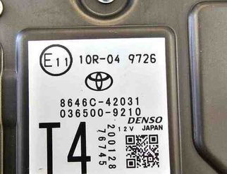 TOYOTA RAV4 5 generation (XA50) (2018-2024) Fram kamera 10R049726,0365009210,8646042031 32417549