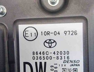 TOYOTA RAV4 5 generation (XA50) (2018-2024) Fram kamera 8646C42030,10R049726 32424962